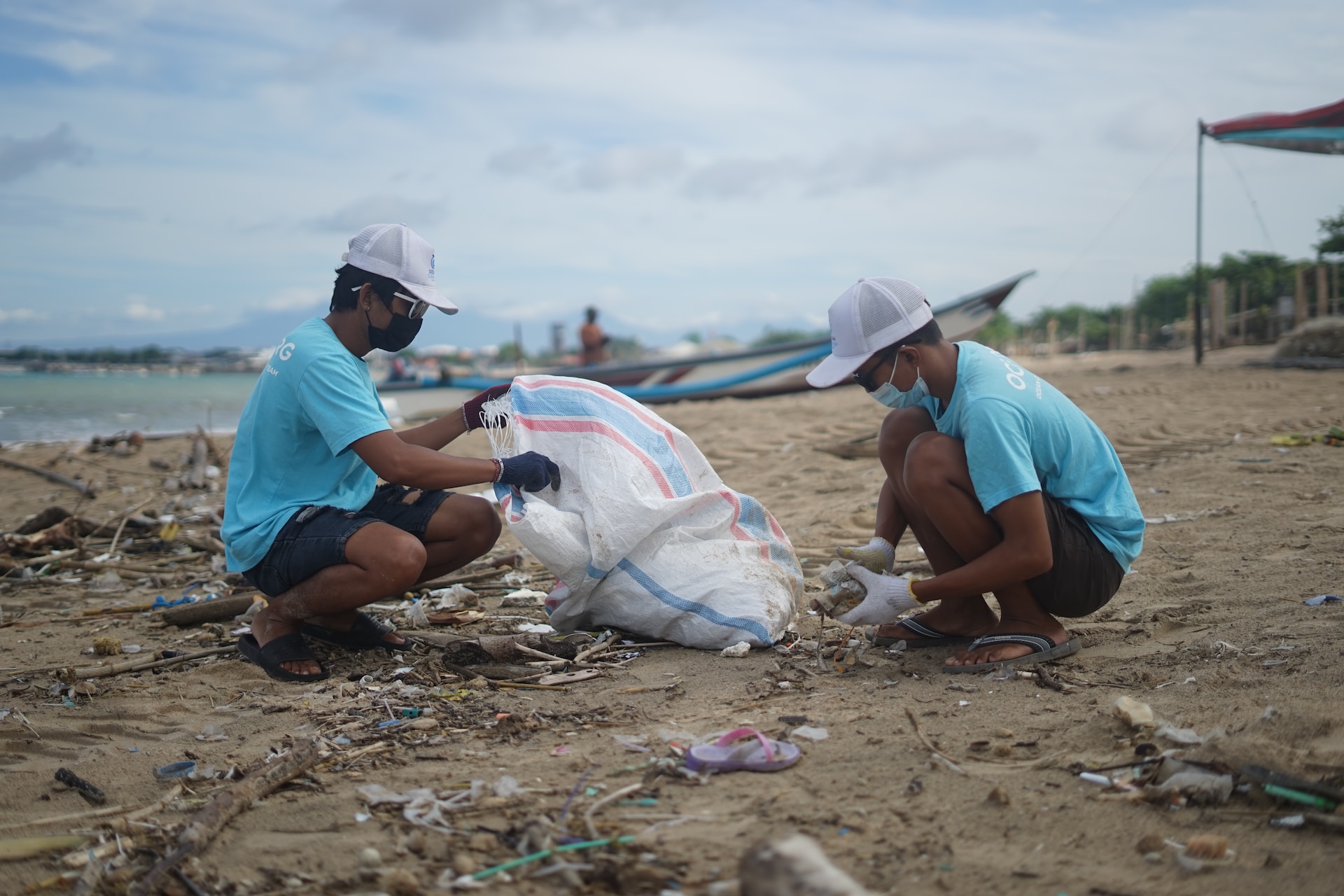 A beach clean